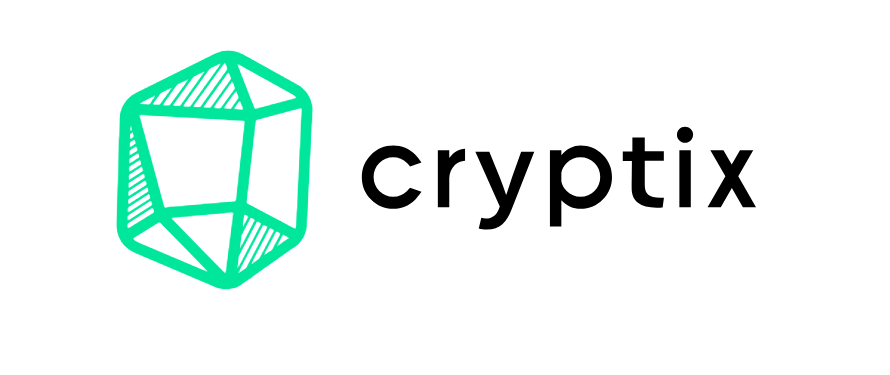 Cryptix logo representing a blockchain-based payment solution.