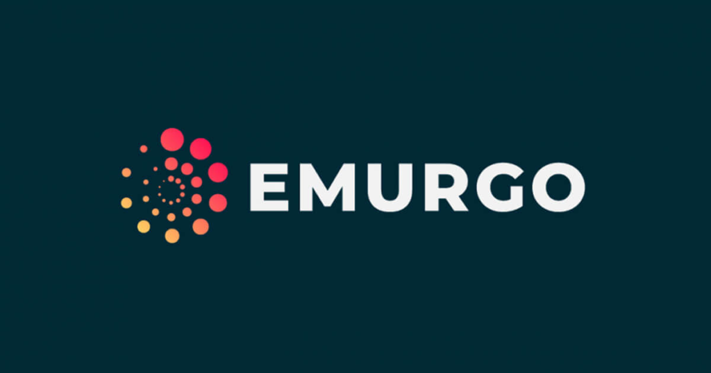 Emurgo Cardano Blockchain Development Logo.