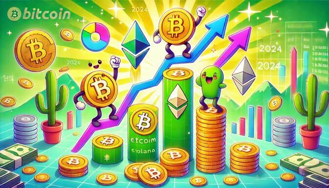 Top Cryptocurrencies That Surged in 2024