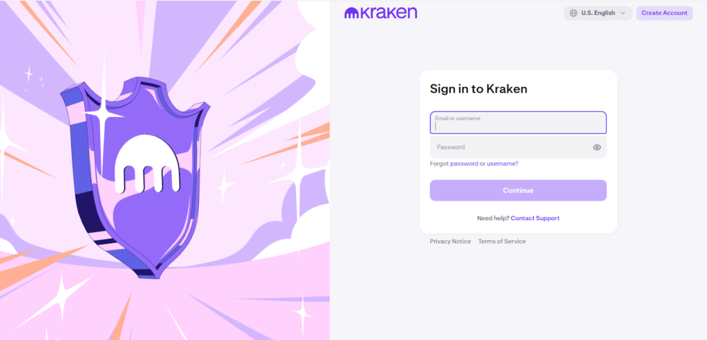 kraken login