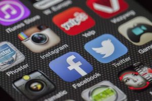 facebook twitter telegram blockchain cryptocurrency