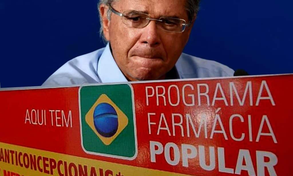 Paulo Guedes quer acabar com o Farmácia Popular e diz que programa é ineficiente