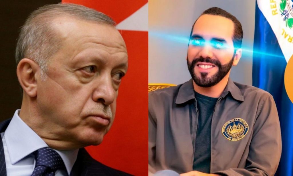Nayib Bukele - Erdogan - Turquia, El Salvador - Bitcoin