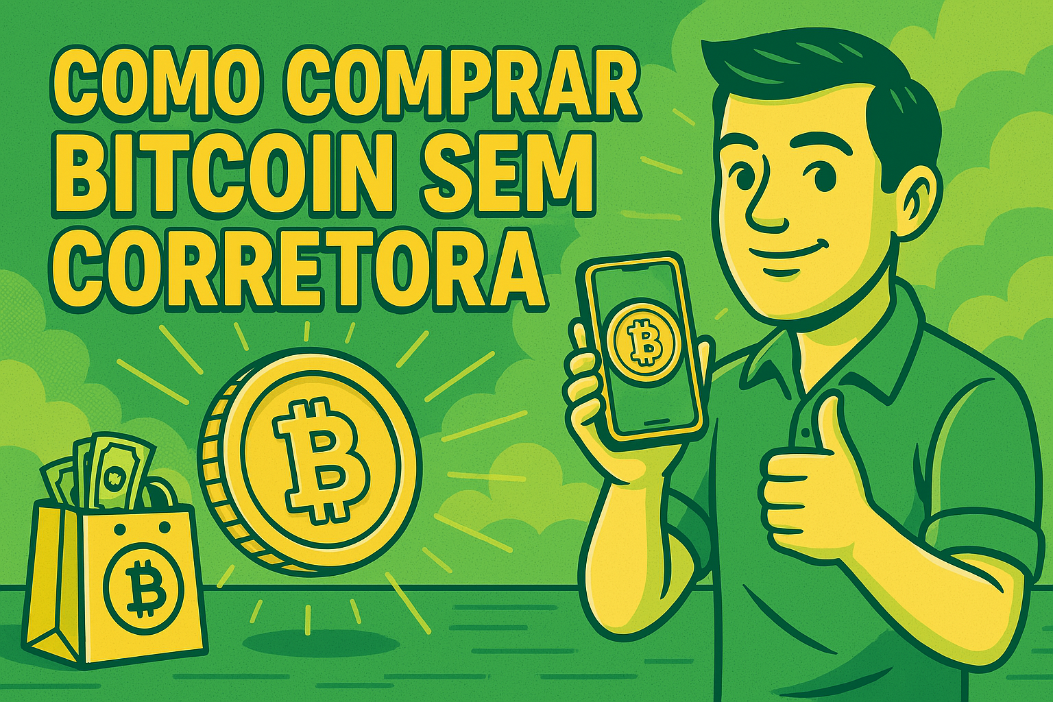 comprar Bitcoin sem corretora