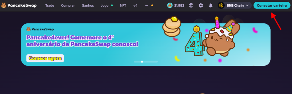 melhores corretoras de criptomoedas: pancakeswap