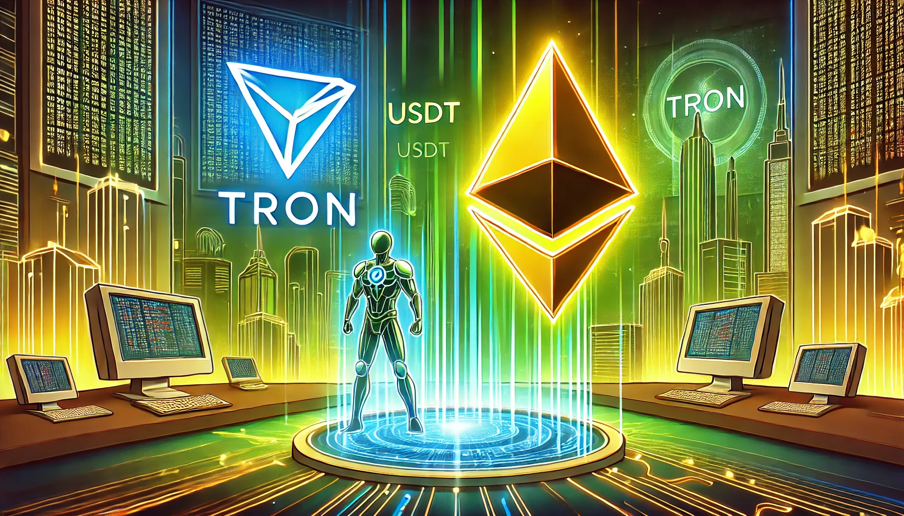 Ethereum supera Tron e volta a liderar emissões de USDT após dois anos