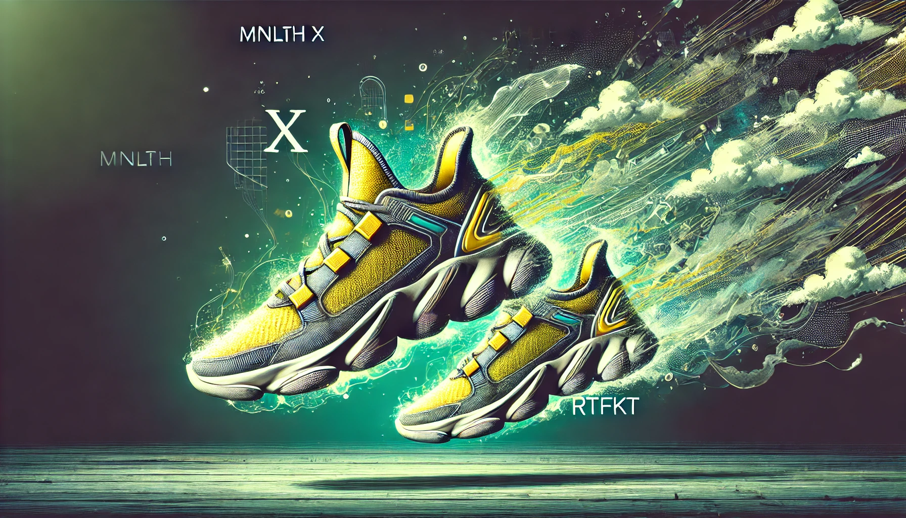 The sneakers represent the MNLTH X collect