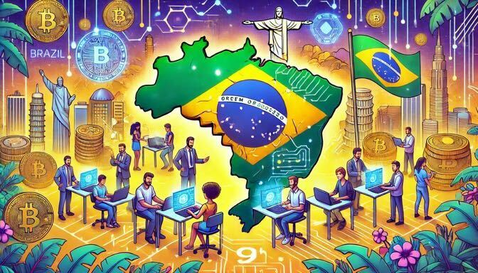 Brasil se destaca no mercado global de devs cripto