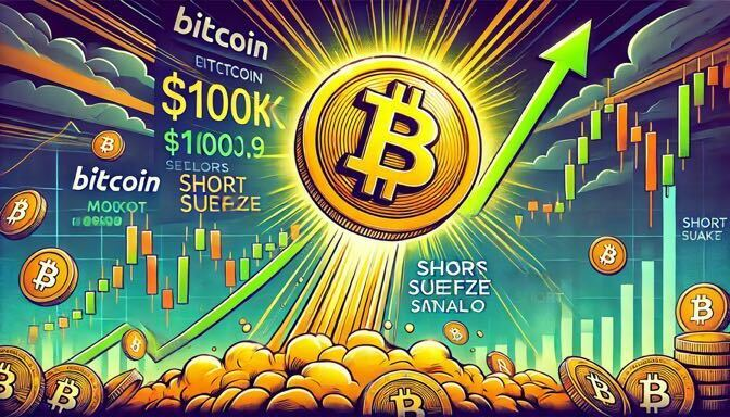 Short Squeeze pode impulsionar Bitcoin para US$ 100 mil