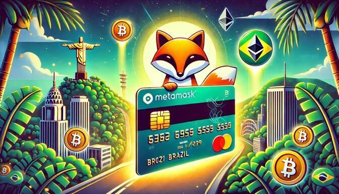 MetaMask lança cartão de criptomoedas no Brasil