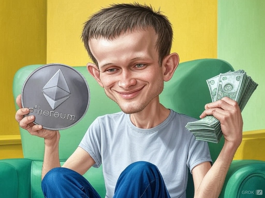 Vitalik Buterin cartoon